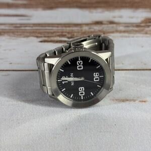 Noxin Black Dial Quartz Watch Men's Analog